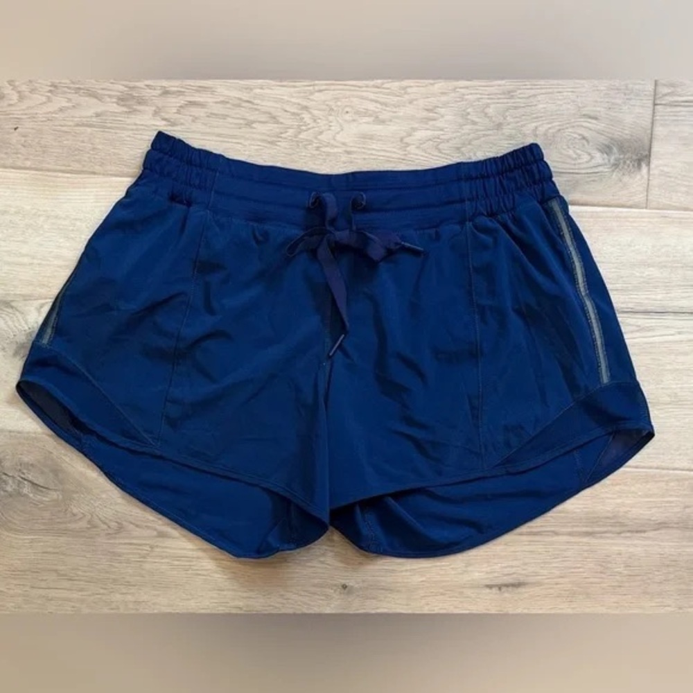 Women's Navy Blue Athletic Shorts